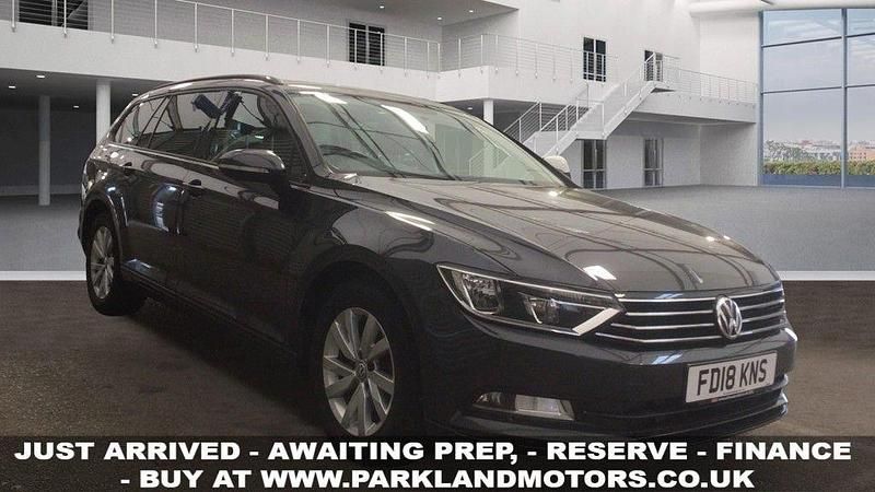 Grey Used 2018 VW Passat S Estate | £8,295 (Good price) - Image 1/3