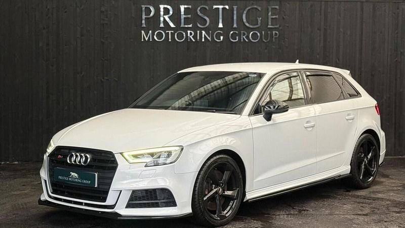 Used Audi S3 Sportback Black Edition 2018 White Hatchback