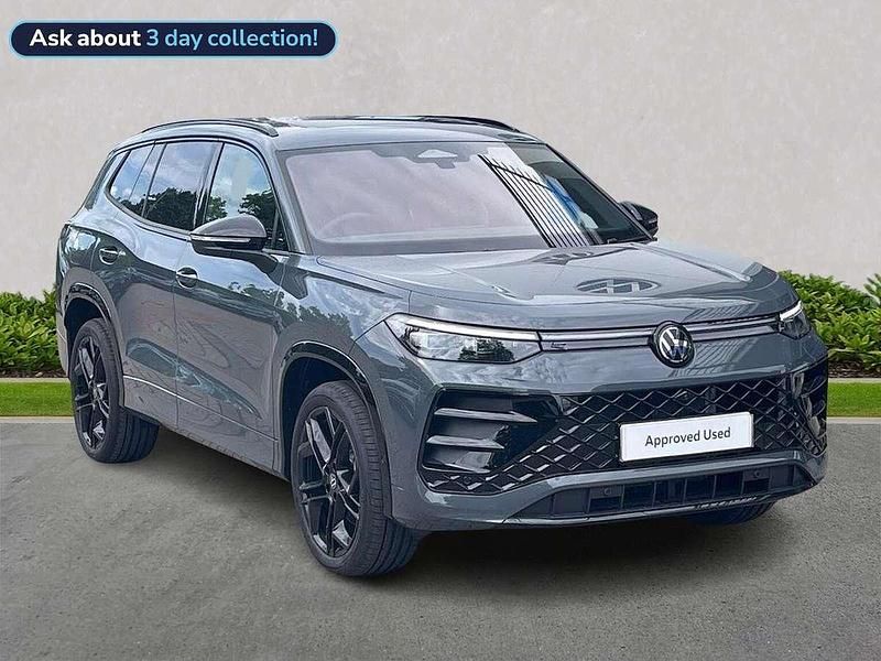 Grey Used 2025 VW Tayron R-line Edition SUV | £45,539 (Fair price) - Image 1/4