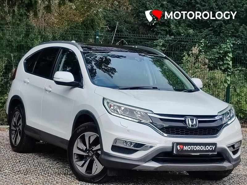 White Used 2017 Honda CR-V EX SUV | £10,995 (Fair price) - Image 1/4