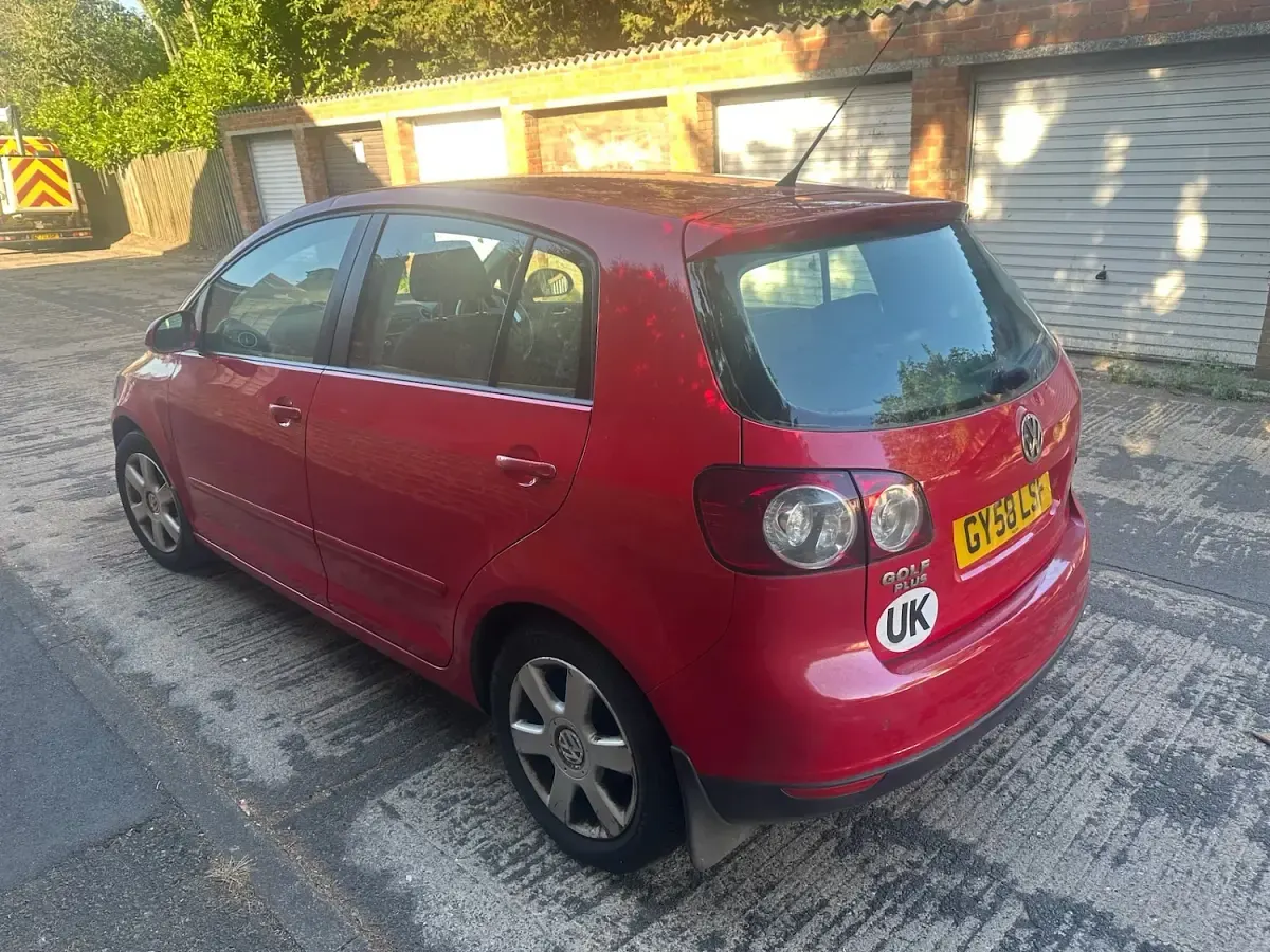 Used VW Golf VI SE 2008 Red Hatchback