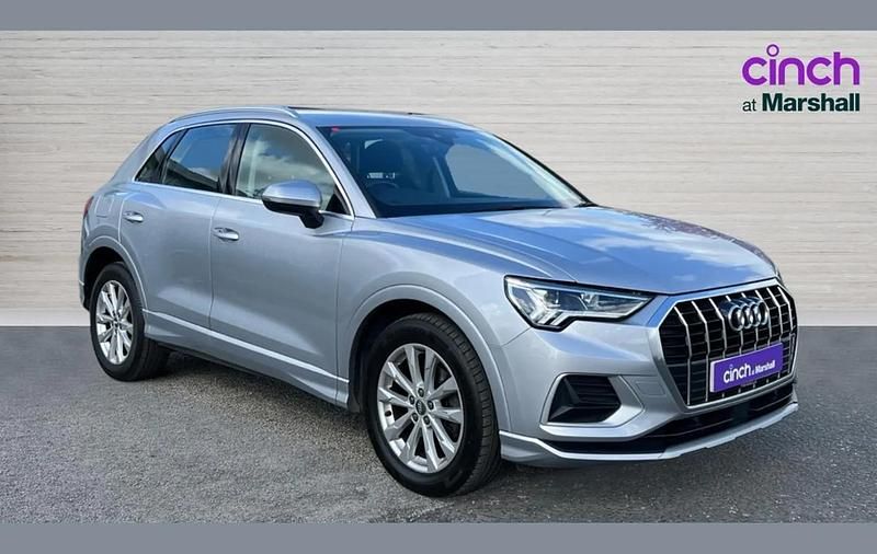 Used Audi Q3 Sport 150 HP (110 kW) 2020 Floret silver, metallic SUV