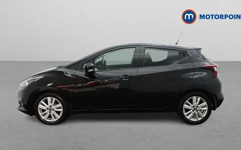 Used Nissan Micra Acenta 101 HP (74 kW) 2020 Black Hatchback