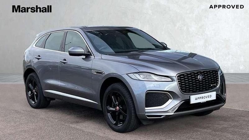 Eiger grey Used 2022 Jaguar F-Pace R-Dynamic SUV | £29,667 (Good price) - Image 1/4