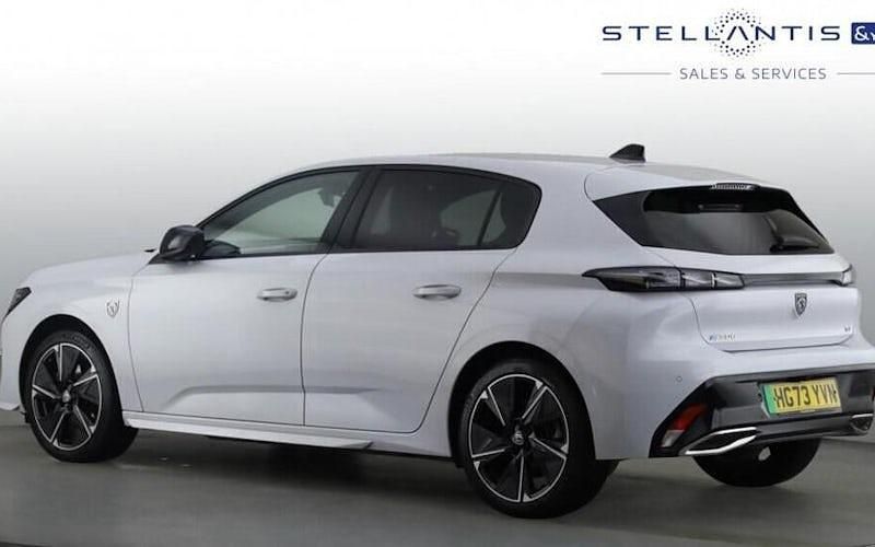 Used Peugeot e-308 GT 114 kW (156 HP) 2024 White Hatchback