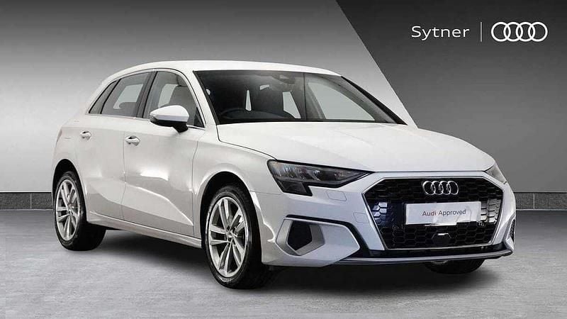 White Used 2023 Audi A3 Sport Hatchback | £21,750 (Fair price) - Image 1/4