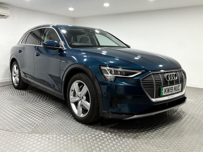 Blue Used 2019 Audi e-tron Comfort SUV | £18,995 (Good price) - Image 1/4