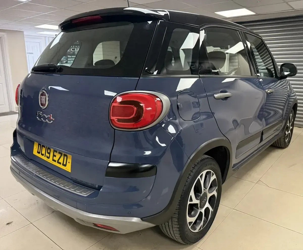 Używany Fiat 500L Cross 95 KM (69 kW) 2019 Niebieski Minivan