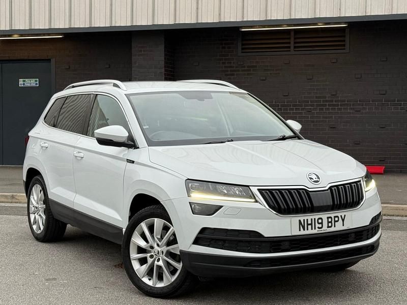 White Used 2019 Skoda Karoq SE L SUV | £8,990 - Image 1/4