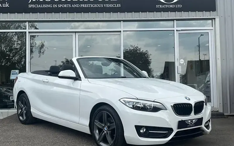 Begagnad BMW 218 Sport Line 150 HK (110 kW) 2017 Cab