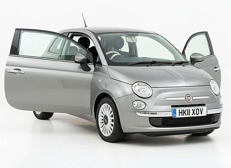 Used Fiat 500 Lounge 2011 Grey Hatchback