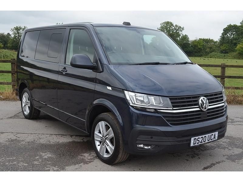 Blue Used 2020 VW Transporter Highline Van | £21,000 - Image 1/3