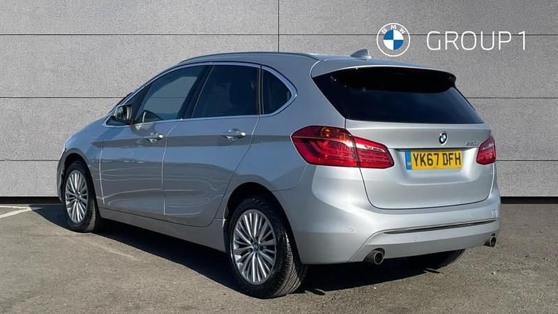 Used BMW 220 Active Tourer Luxury Line 187 HP (137 kW) 2018 Silver MPV