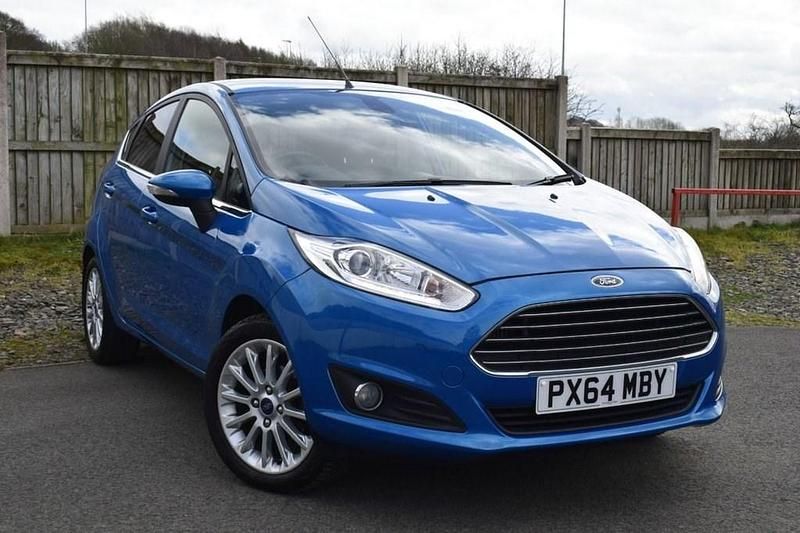 Used Ford Fiesta Titanium X 95 HP (69 kW) 2014 Blue Hatchback