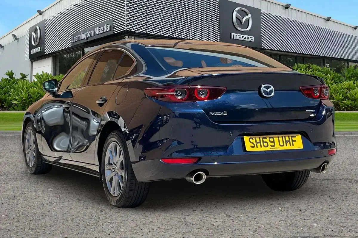 Used Mazda 3 Inclusive 2019 Blue Sedan