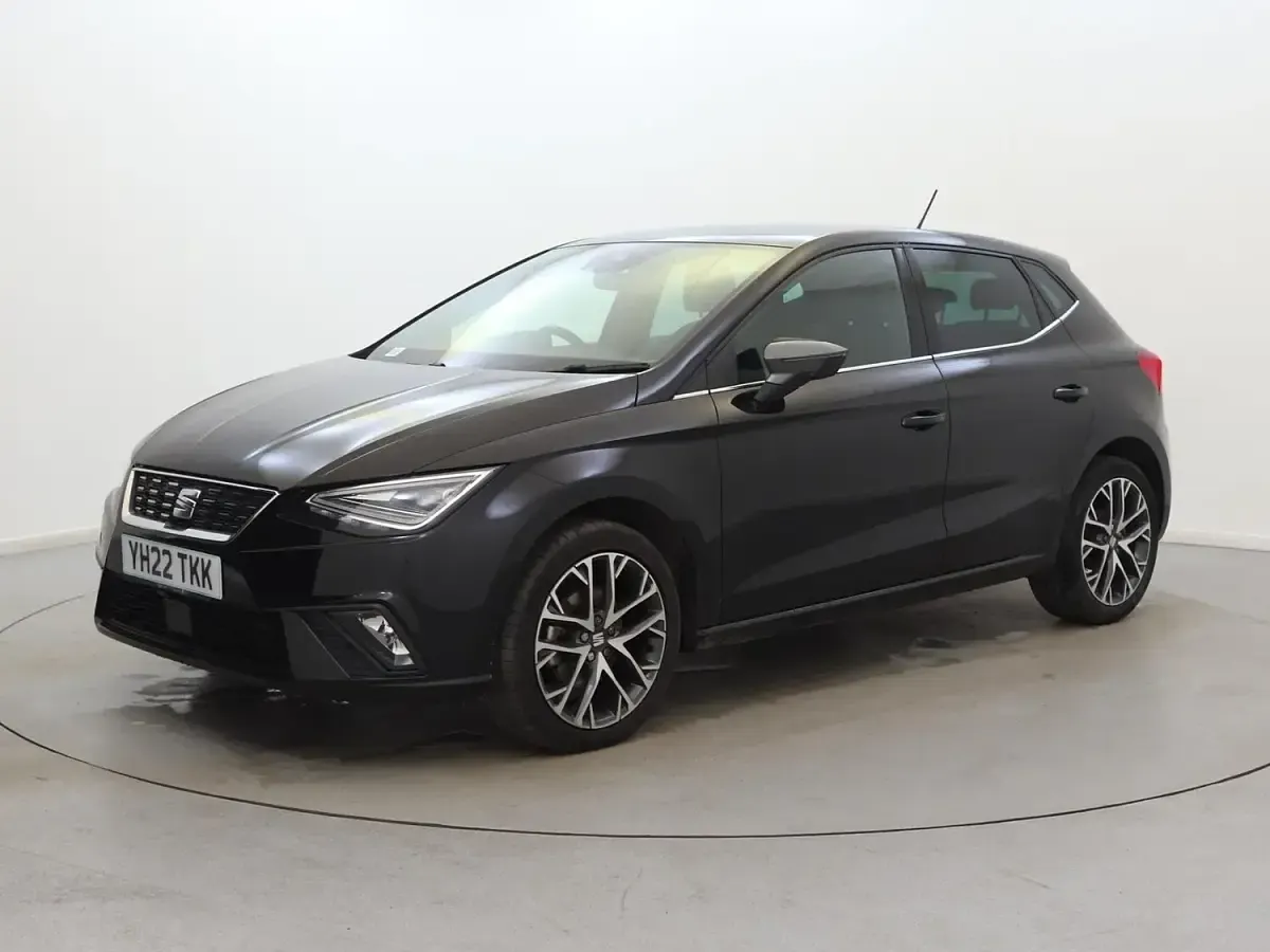 Used Seat Ibiza XCELLENCE 110 HP (80 kW) 2022 Black Hatchback