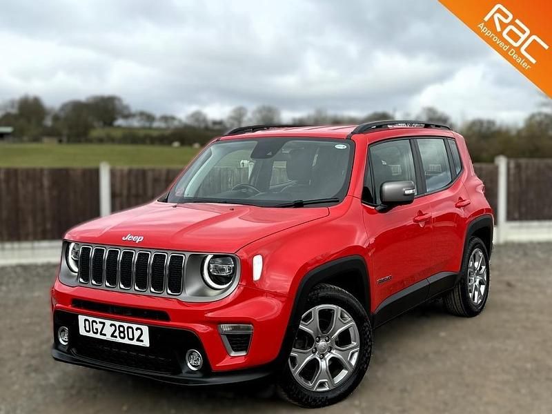 Red Used 2019 Jeep Renegade Limited SUV | £14,990 (Fair price) - Image 1/4
