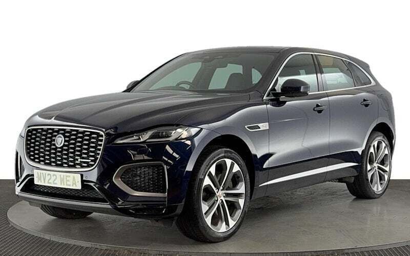 Blue Used 2022 Jaguar F-Pace R-Dynamic SUV | £33,970 (Fair price) - Image 1/4