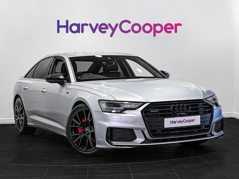 Used Audi A6 Black Edition 204 HP (150 kW) 2022 Silver Sedan