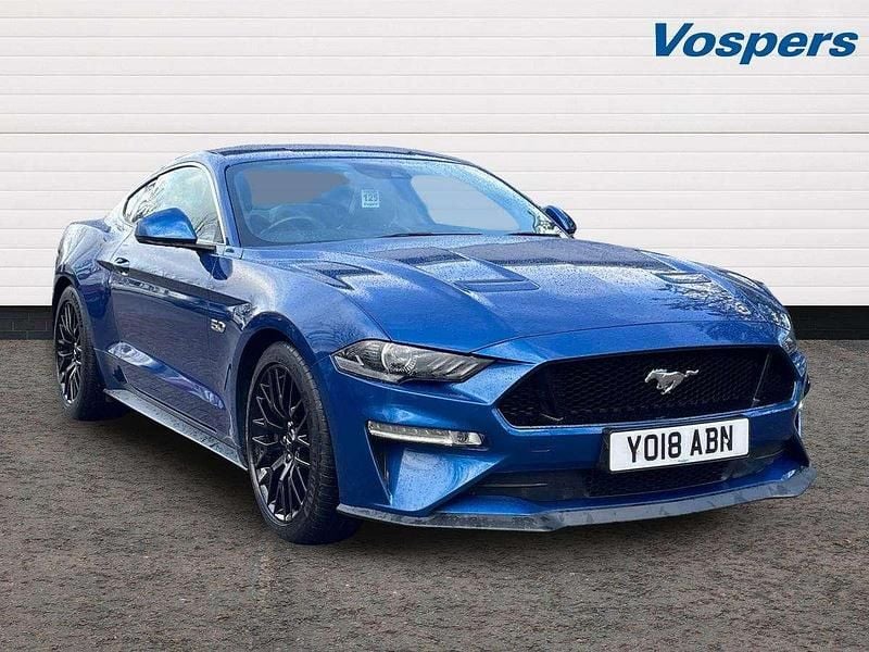 Blue Used 2018 Ford Mustang GT Coupe | £34,990 (Fair price) - Image 1/3
