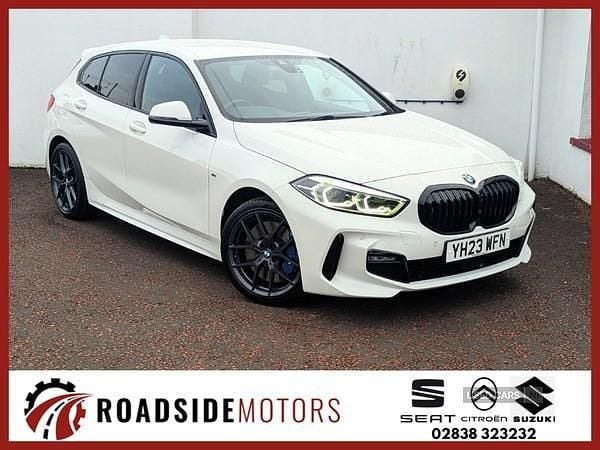White Used 2023 BMW 116 M Sport Hatchback | £23,995 (A bit pricey) - Image 1/4