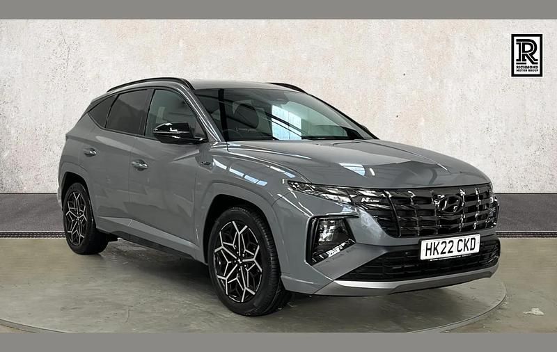 Grey Used 2022 Hyundai Tucson N Line SUV | £19,590 (Fair price) - Image 1/4