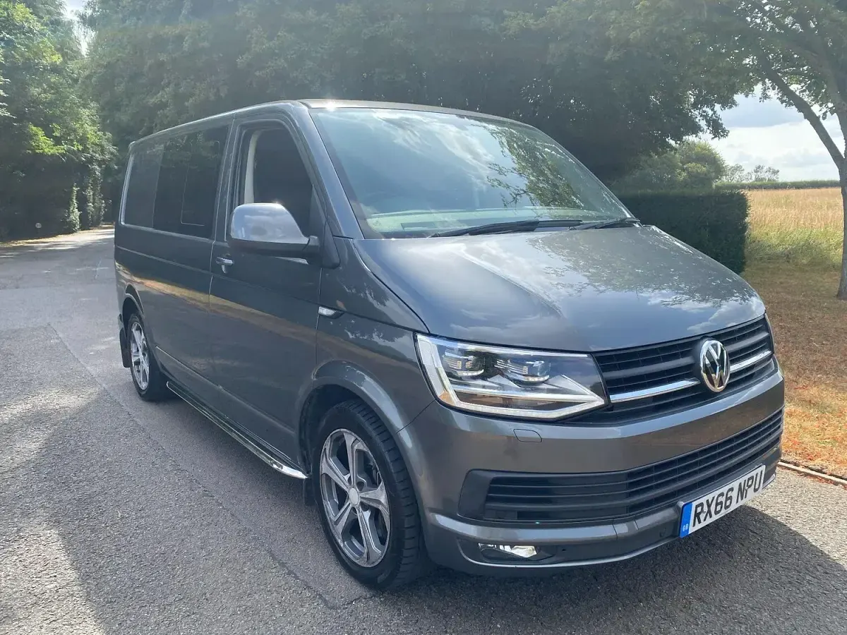 Used VW T6 Startline 201 HP (147 kW) 2017 Grey Van