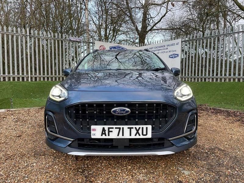 Used Ford Fiesta Active 125 HP (91 kW) 2022 Blue Hatchback