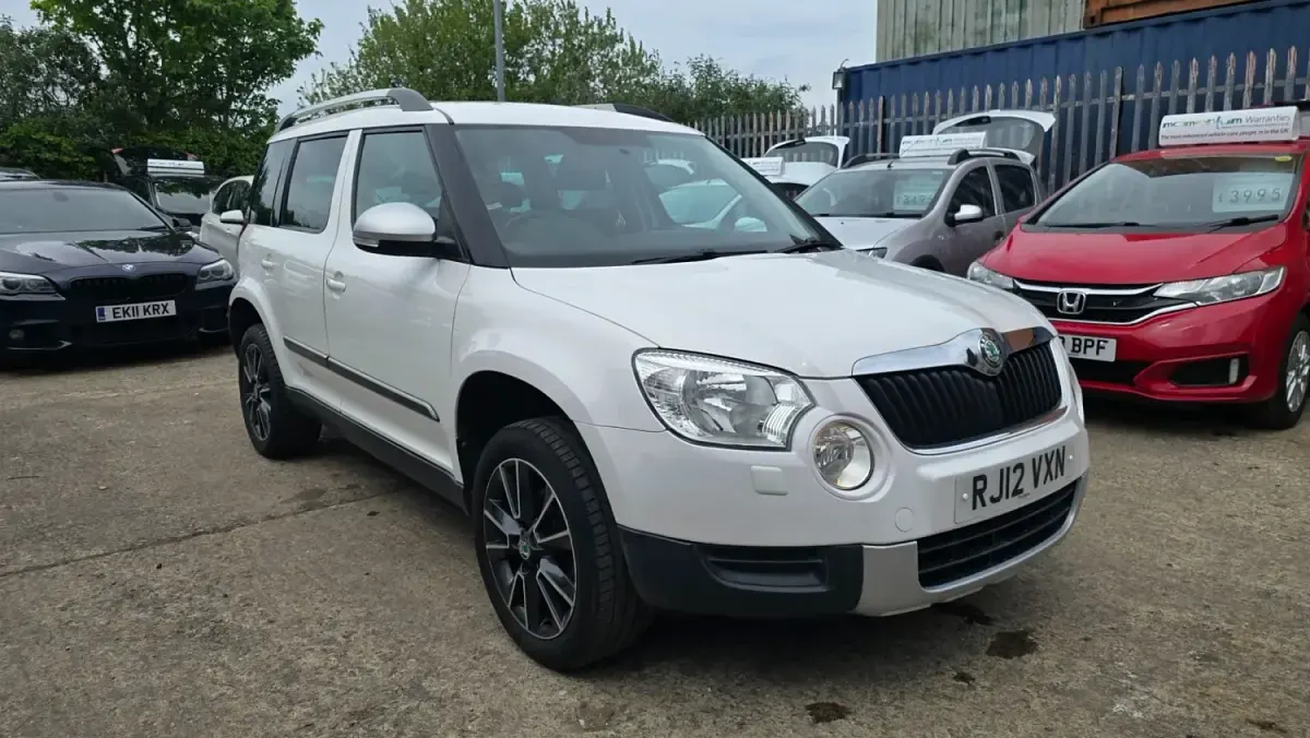 Używany Skoda Yeti 2012 Biały SUV