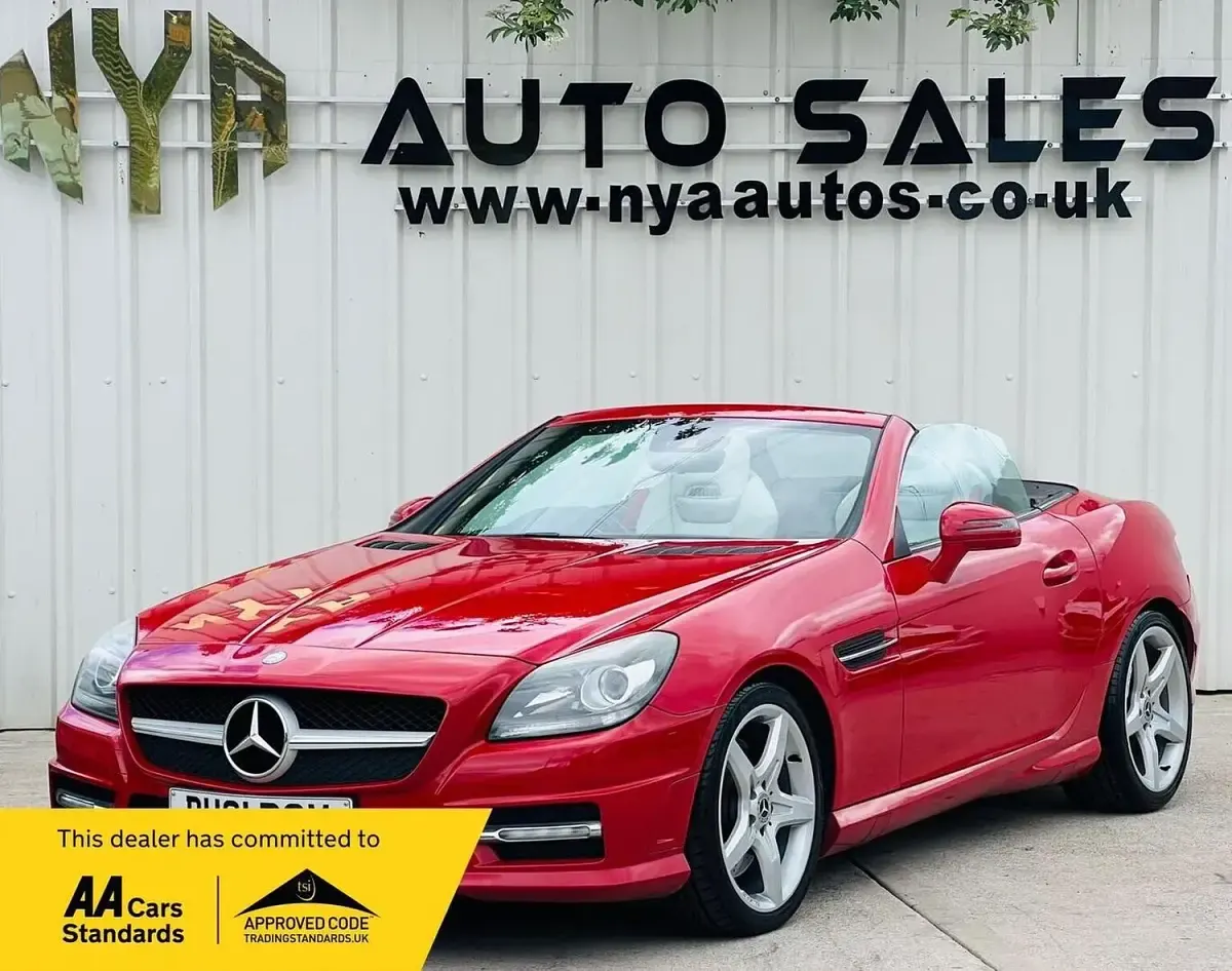 Used Mercedes SLK200 Sport Edition 2011 Red Cabriolet