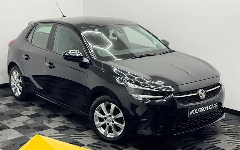 Used Vauxhall Corsa 75 HP (55 kW) 2021 Black Hatchback
