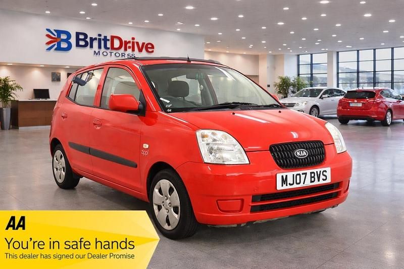 Used Kia Picanto 2007 Red Hatchback