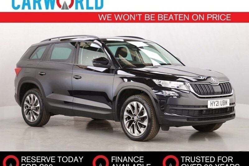Black Used 2021 Skoda Kodiaq SE Drive SUV | £17,990 (Good price) - Image 1/1