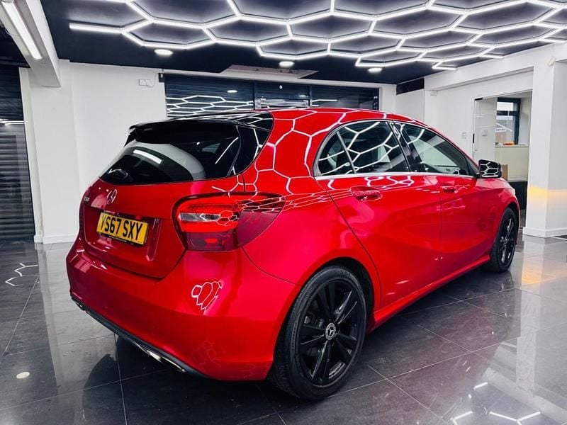 Used Mercedes A160 2017 Red Hatchback