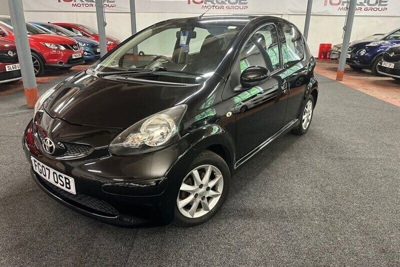Black Used 2007 Toyota Aygo Hatchback | £1,695 (Fair price) - Image 1/1