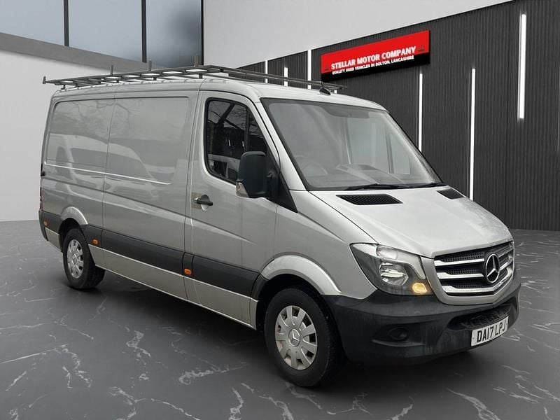 Silver Used 2017 Mercedes Sprinter Van | £11,000 (Fair price) - Image 1/3