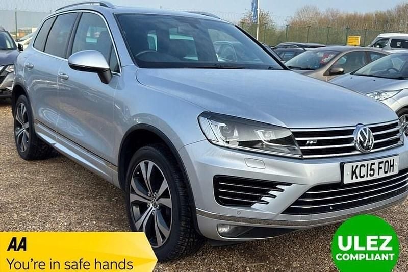Used VW Touareg R-line 262 HP (192 kW) 2015 Silver SUV