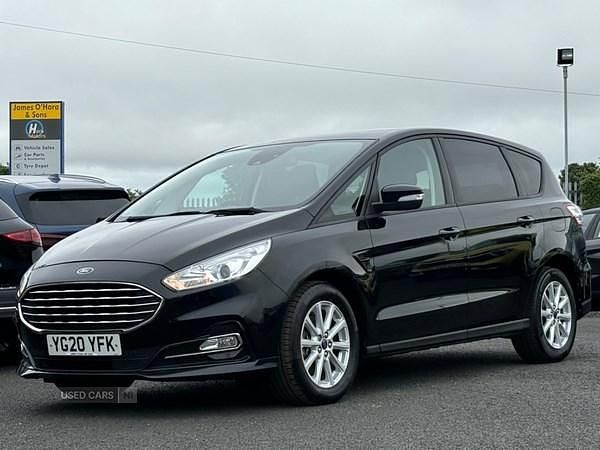 Black Used 2020 Ford S-MAX Zetec MPV | £15,990 (A bit pricey) - Image 1/4
