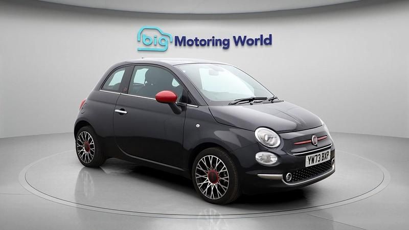 Used Fiat 500 Red 69 HP (50 kW) 2022 Black Hatchback