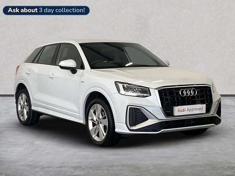 White Used 2022 Audi Q2 S-Line SUV | £18,973 (Fair price) - Image 1/4