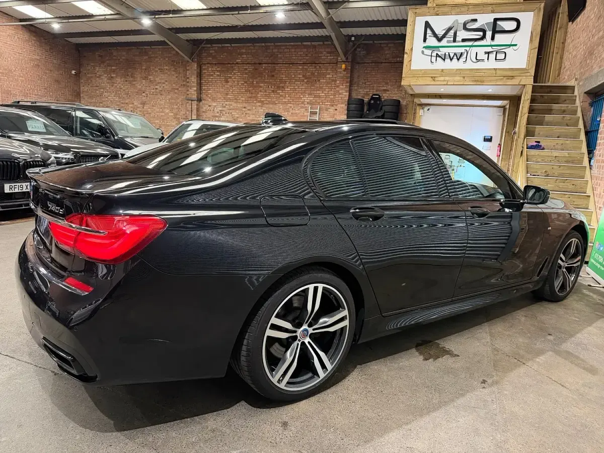 Used BMW 740 M Sport 2018 Black Sedan