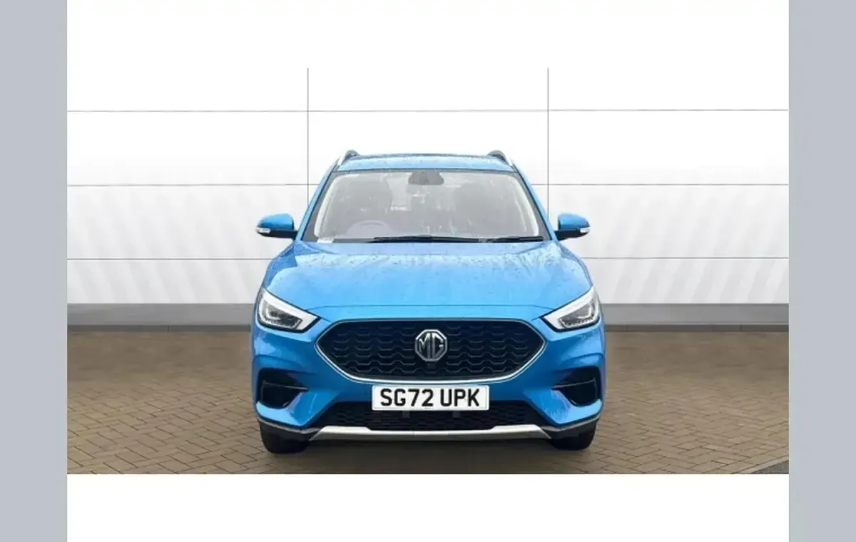 Used MG ZS Excite 109 HP (80 kW) 2022 Blue SUV