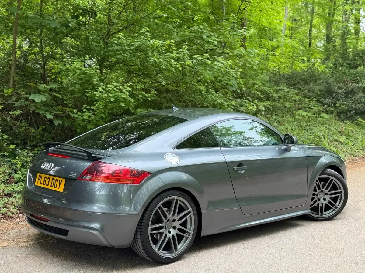Used Audi TT Black Edition 184 HP (135 kW) 2014 Grey Coupe