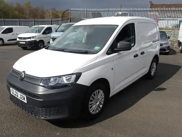 Used VW Caddy 102 HP (75 kW) 2022 White MPV