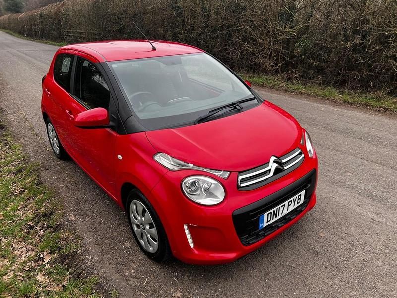 Used Citroën C1 Feel 2017 Red Hatchback