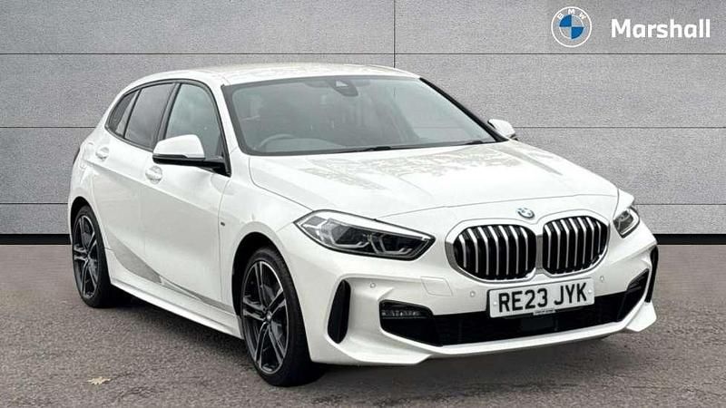 White Used 2023 BMW 118 M Sport Hatchback | £22,296 (Fair price) - Image 1/4