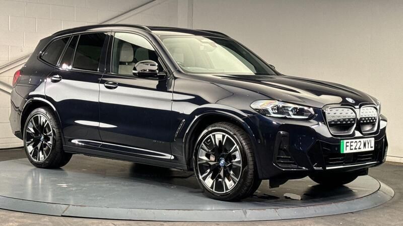 Black Used 2022 BMW iX3 M Sport SUV | £30,000 (Fair price) - Image 1/4
