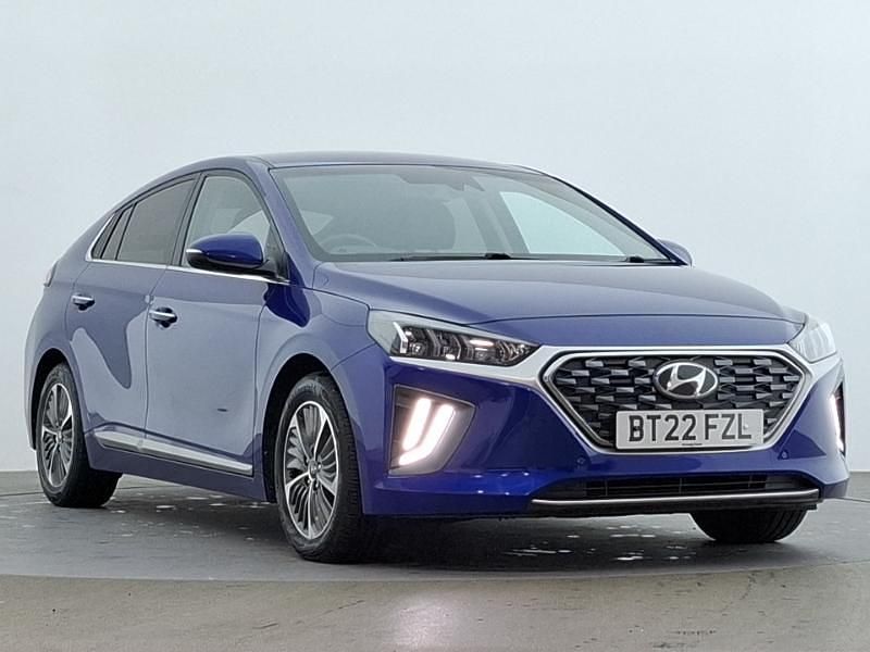 Used Hyundai Ioniq Premium SE 141 HP (103 kW) 2022 Blue Hatchback