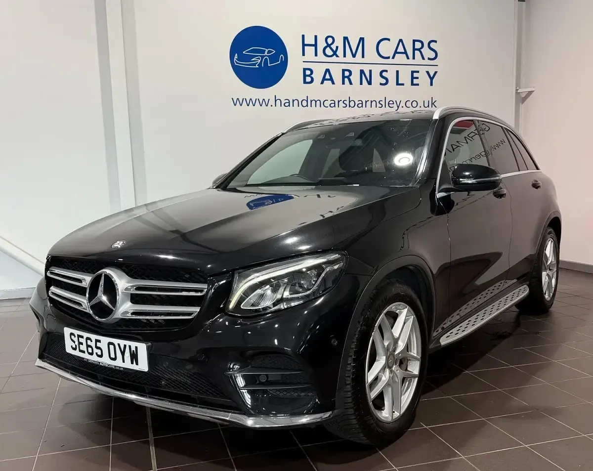 Used Mercedes GLC220 AMG line 170 HP (125 kW) 2016 Black SUV