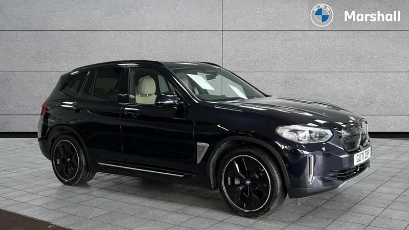 Carbon black Used 2021 BMW iX3 Shadowline SUV | £27,264 (Fair price) - Image 1/4